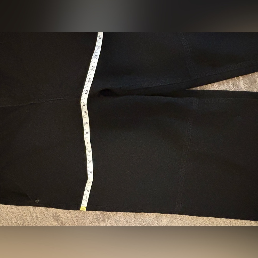 GAP Baggy Mid Rise Wide Leg Pants Black Size 30 (10R) Y2K - Picture 8 of 8